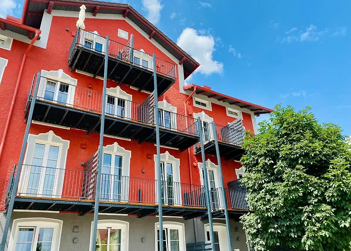 Apartment Luna - Balkon - Kueche - Self Checkin - Parkplatz Passau